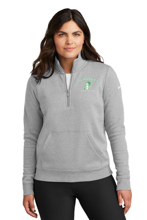 CHS Girls Soccer Nike Women's Club Fleece Sleeve 1/2-Zip